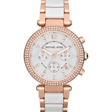 Michael Kors Parker Women's Watch, Stainless Steel and Pavé 